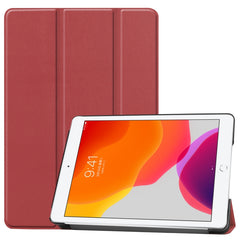 Para iPad 10.2 Custer Texture Funda de cuero...