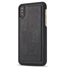 Para iPhone X / XS DG.MING Crazy Horse Textu...