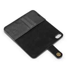 Para iPhone X / XS DG.MING Crazy Horse Textu...