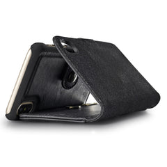 Para iPhone X / XS DG.MING Crazy Horse Textu...