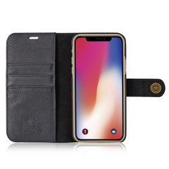 Para iPhone X / XS DG.MING Crazy Horse Textu...