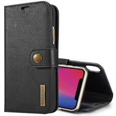 Para iPhone X / XS DG.MING Crazy Horse Textu...