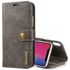 Para iPhone X / XS DG.MING Crazy Horse Textu...