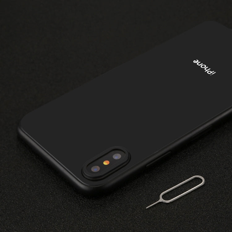 Para iPhone X cubierta de anillo de protecci...