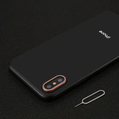 Para iPhone X cubierta de anillo de protecci...