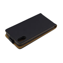 Para iPhone X / XS Funda de cuero con tapa v...