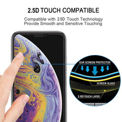 Para iPhone X/XS 9H 10D Protector de pantall...