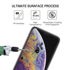 Para iPhone X/XS 9H 10D Protector de pantall...