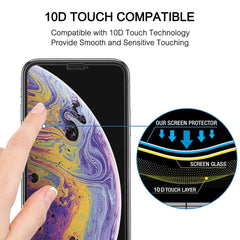 Para iPhone XS Max 9H Película de vidrio tem...