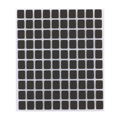 100 pegatinas negras para pantalla de visual...