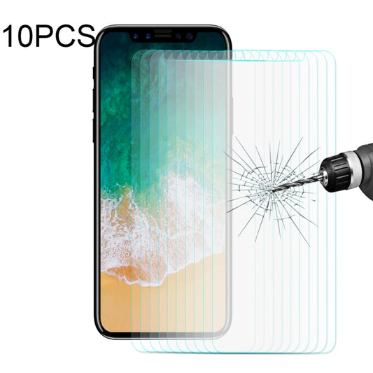 Para iPhone X 10 piezas ENKAY 0,26 mm 9H Dur...