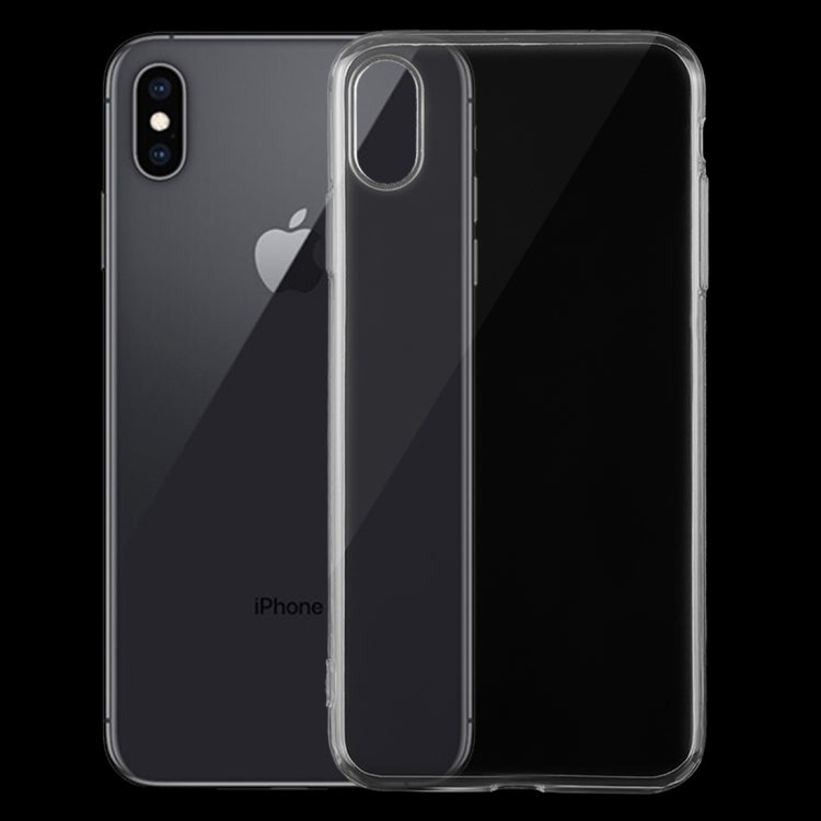 Para iPhone XS Funda transparente ultrafina ...