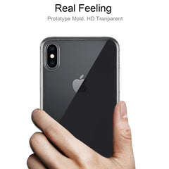 Para iPhone XS Funda transparente ultrafina ...