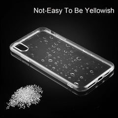 Para iPhone XS Funda transparente ultrafina ...