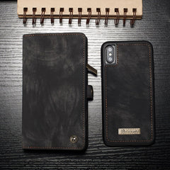 Funda de cuero para iPhone X / XS
