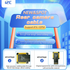 Para iPhone X J4000 i2C Cable de cámara de t...