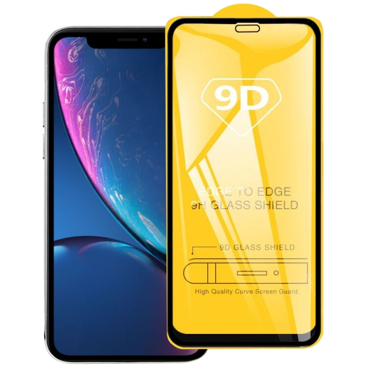 Para iPhone 11 / XR 9H 9D Protector de panta...