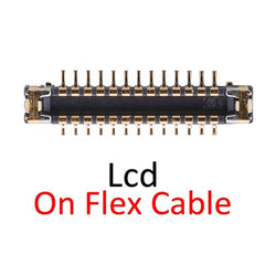 Conector FPC de pantalla LCD en cable flexib...