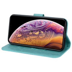 Para iPhone XS Max Rose Funda de cuero PU co...