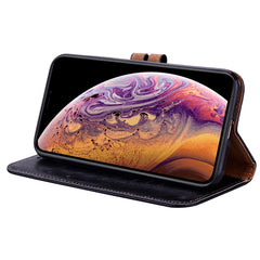 Para iPhone XS Max Business Style Oil Wax Te...