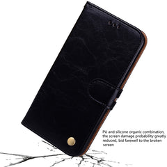 Para iPhone XS Max Business Style Oil Wax Te...