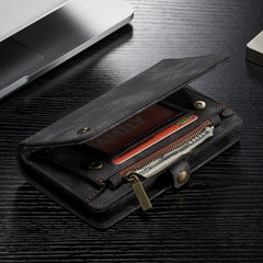 Para iPhone XS Max CaseMe Funda de cuero con...