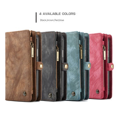 Para iPhone XS Max CaseMe Funda de cuero con...