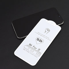 Para iPhone XS Max 25 piezas 9H 5D Película ...