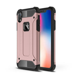 Para iPhone XR TPU + PC Armor Funda trasera ...