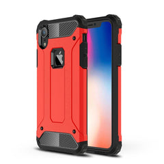 Para iPhone XR TPU + PC Armor Funda trasera ...