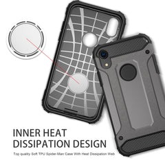 Para iPhone XR TPU + PC Armor Funda trasera ...