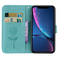 Para iPhone XR Funda de cuero PU con tapa ho...