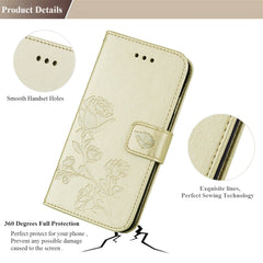 Para iPhone XR Funda de cuero PU con tapa ho...