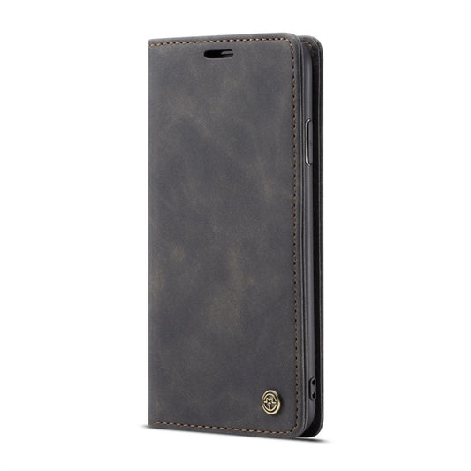 Para iPhone XR CaseMe-013 Funda de cuero con...