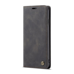 Para iPhone XR CaseMe-013 Funda de cuero con...