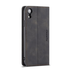 Para iPhone XR CaseMe-013 Funda de cuero con...