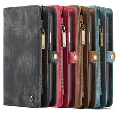 Para iPhone XR CaseMe Funda de cuero con tap...