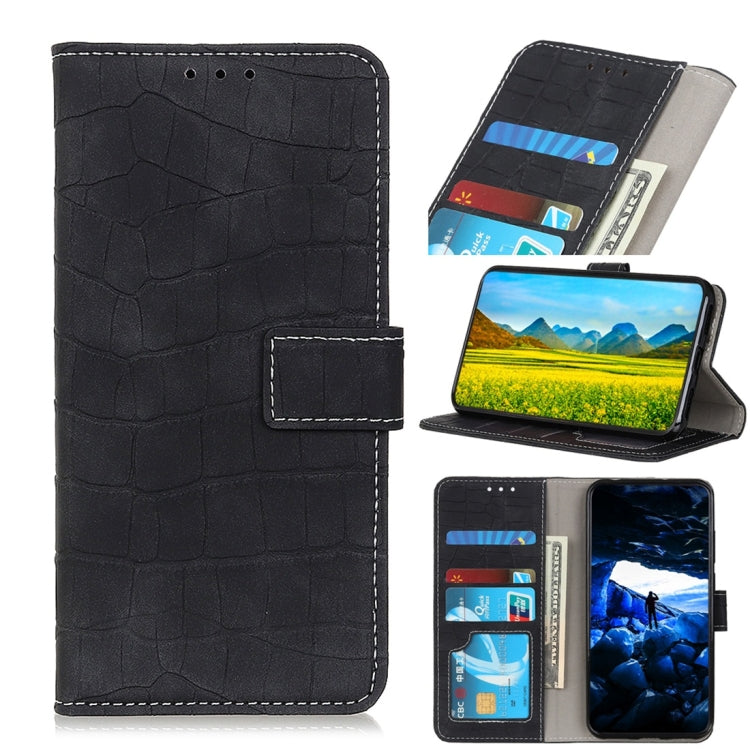 Para iPhone XR Funda de cuero con tapa horiz...