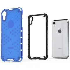 Para iPhone XR Funda protectora Honeycomb PC...