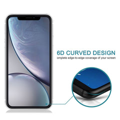 Para iPhone XR 9H 6D Película de vidrio temp...