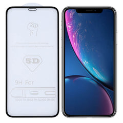 Para iPhone XR 9H 5D Película de vidrio temp...