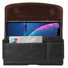 Funda de cuero para iPhone XR