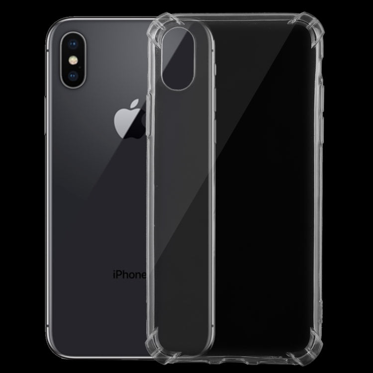 Para iPhone X Funda protectora suave de TPU ...