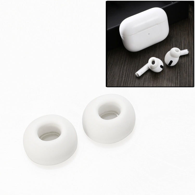 1 par de tapones para los oídos reemplazables de silicona para AirPods Pro