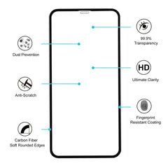 Para iPhone X y XS 50 piezas Película de vid...