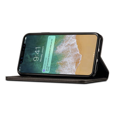 Para iPhone X / XS Funda de cuero con tapa h...