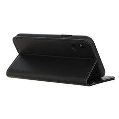Para iPhone X / XS Funda de cuero con tapa h...