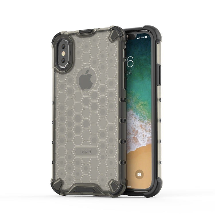 Para iPhone X / XS Funda protectora Honeycom...