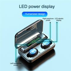 F9-9 TWS CVC8.0 Auricular Bluetooth con canc...