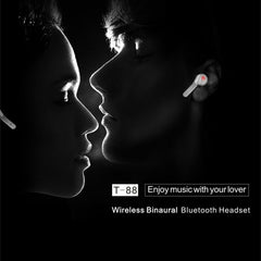 Auriculares estéreo inalámbricos T-88 TWS Bluetooth V5.0